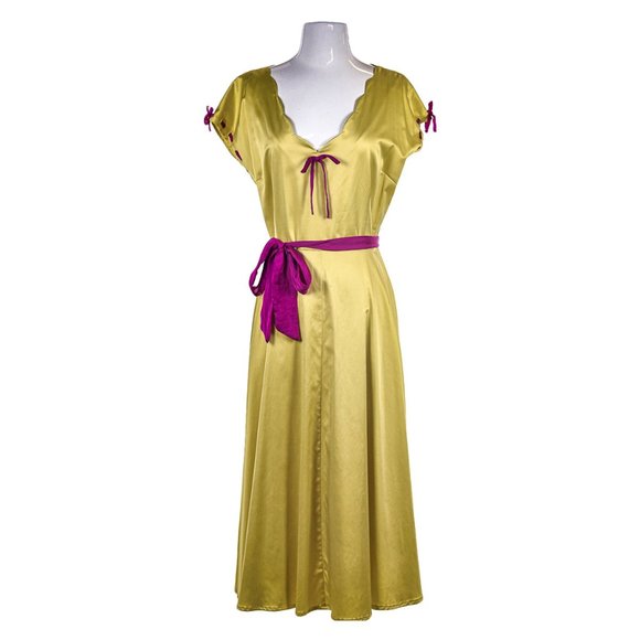 Tatyana Slip Dress 3XL Yellow